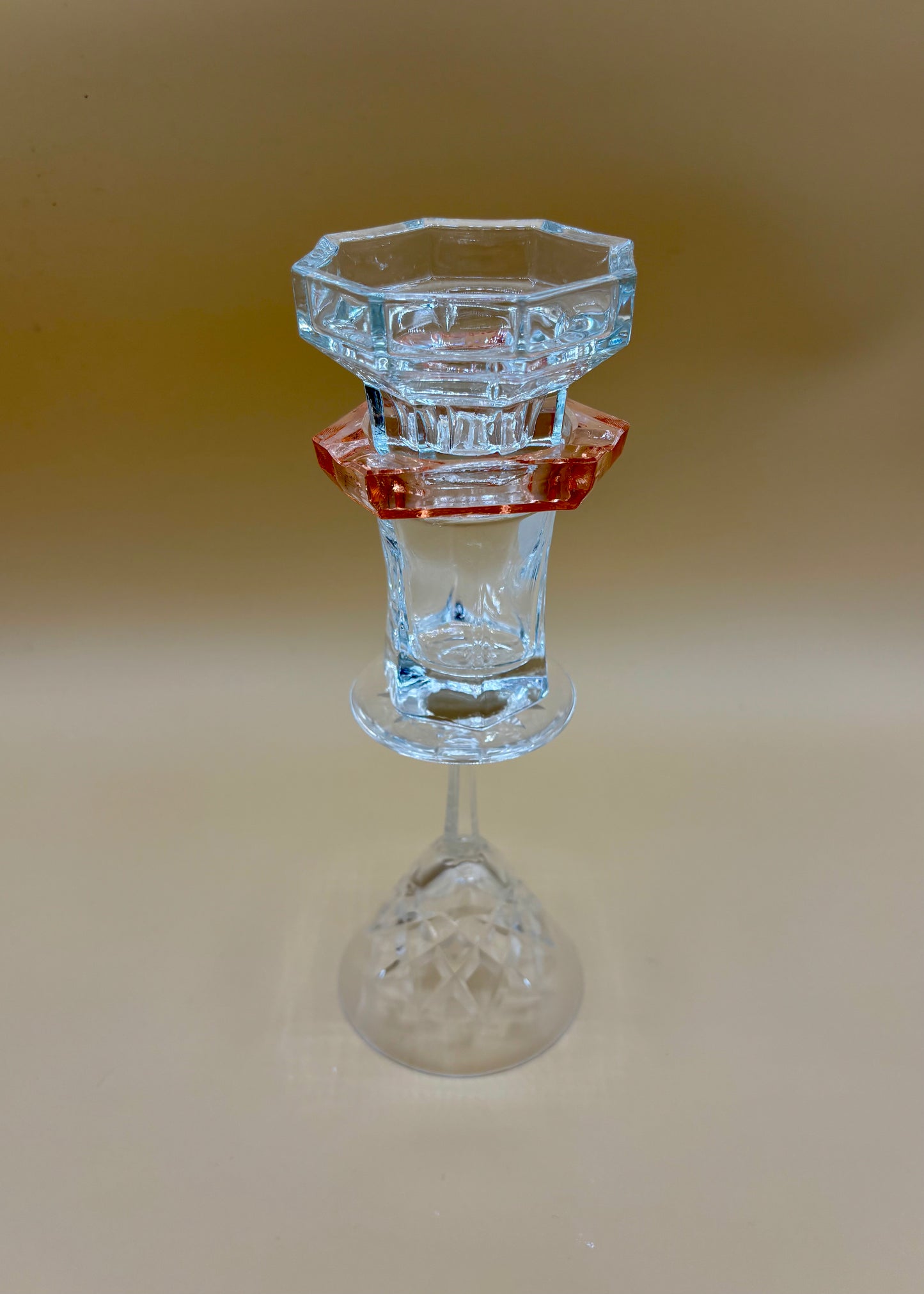 Kertastjaki með bleiku I