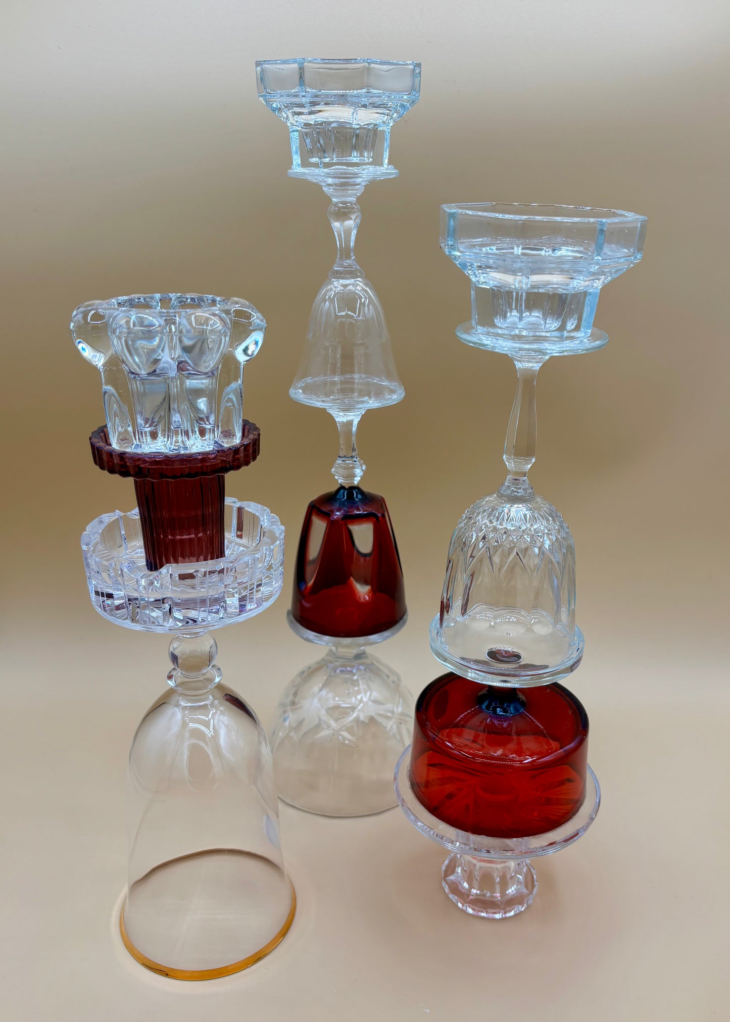 Kertastjakimeð rauðu I