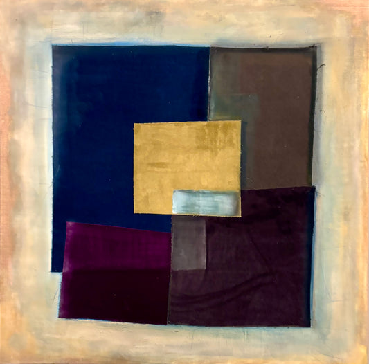 Málverk, ljós bakgrunnur